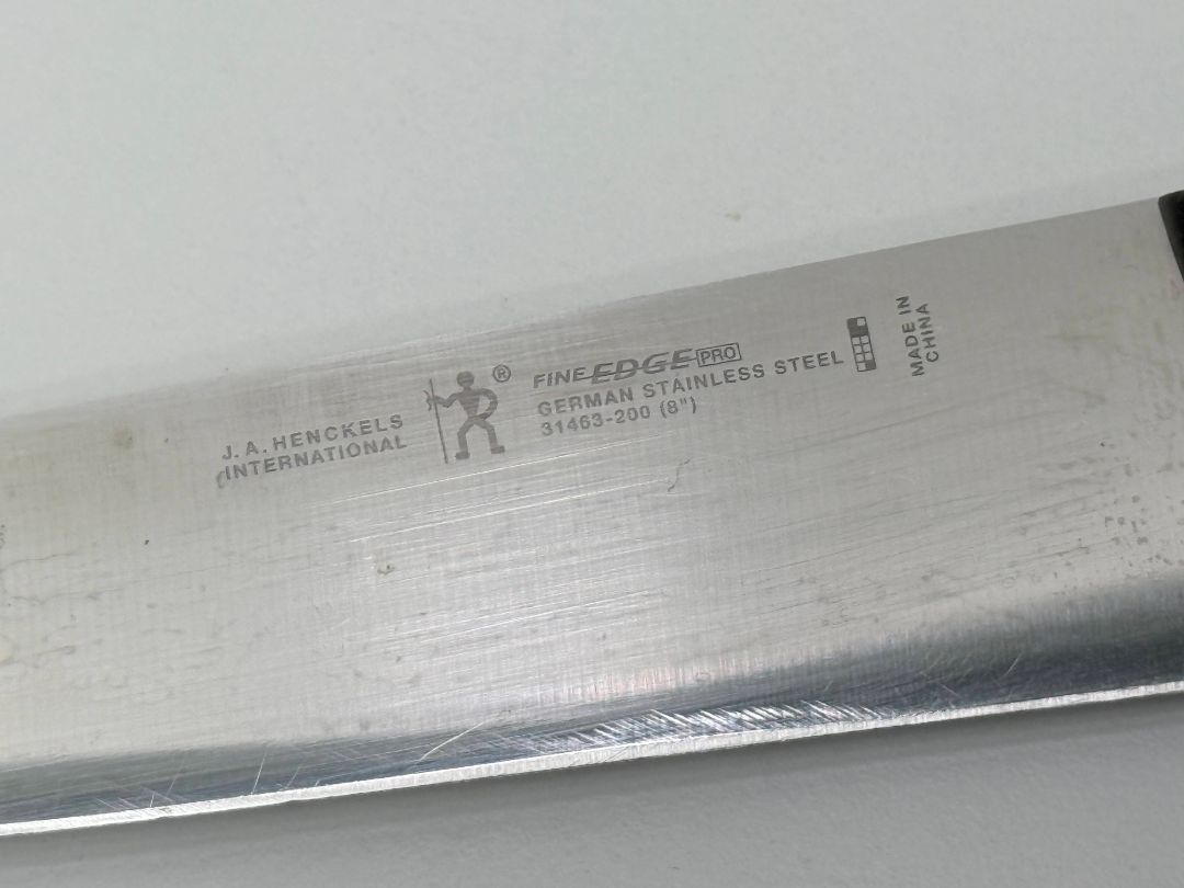 Henckels Fine Edge Pro 8" Chef Knife – German Steel