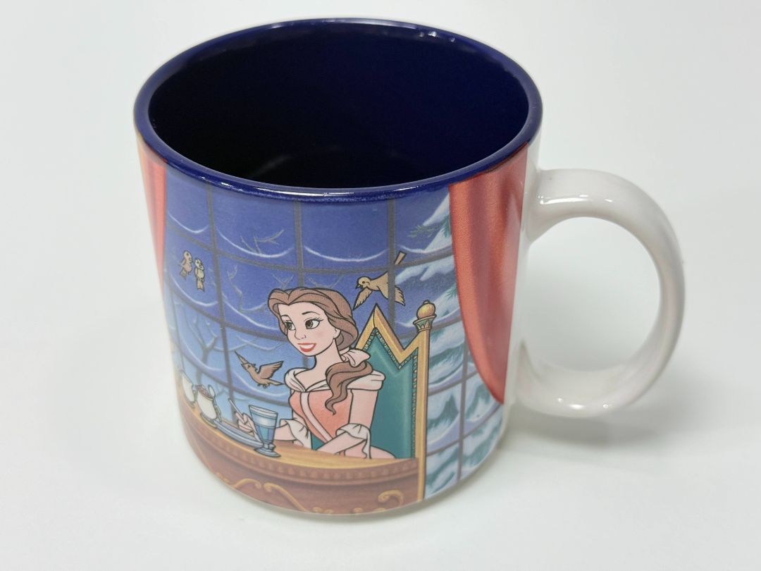Disney Beauty And The Beast Belle Ceramic Mug Collectible Disney Princess Cup