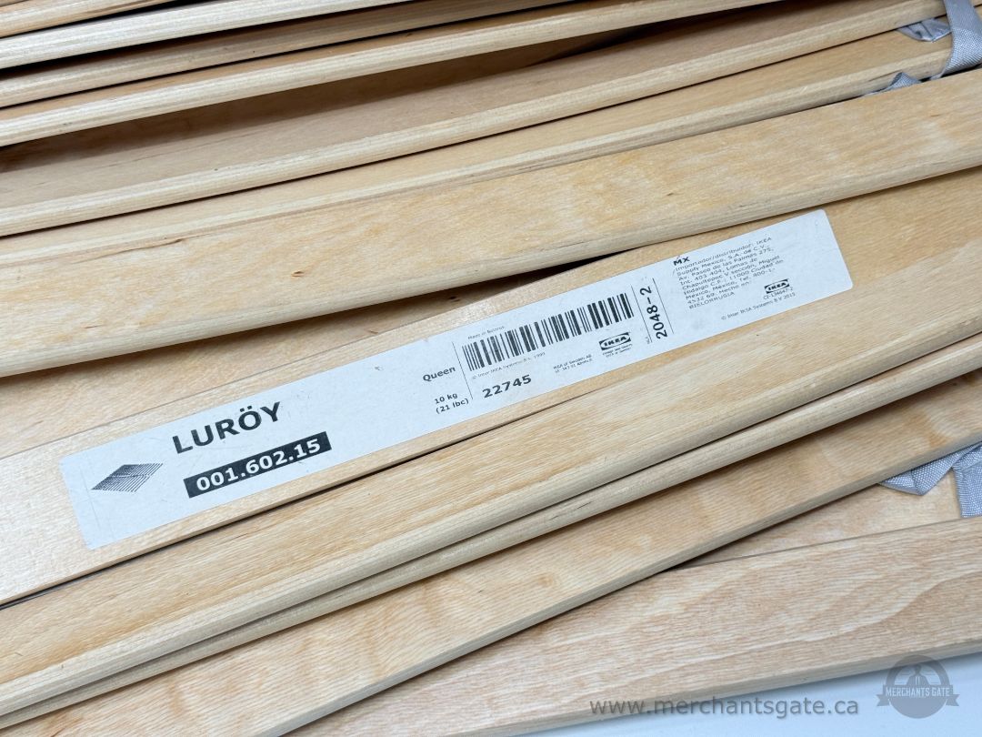 IKEA Luroy Queen Bed Slats Two Sets Wood Slatted Base Replacement Parts