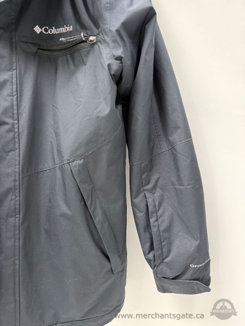 Columbia Omni-Heat Black Winter Jacket – Size Small