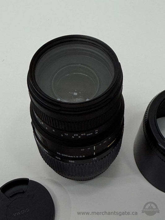 Sigma 70-300mm f4-5.6 DG Telephoto Zoom Lens