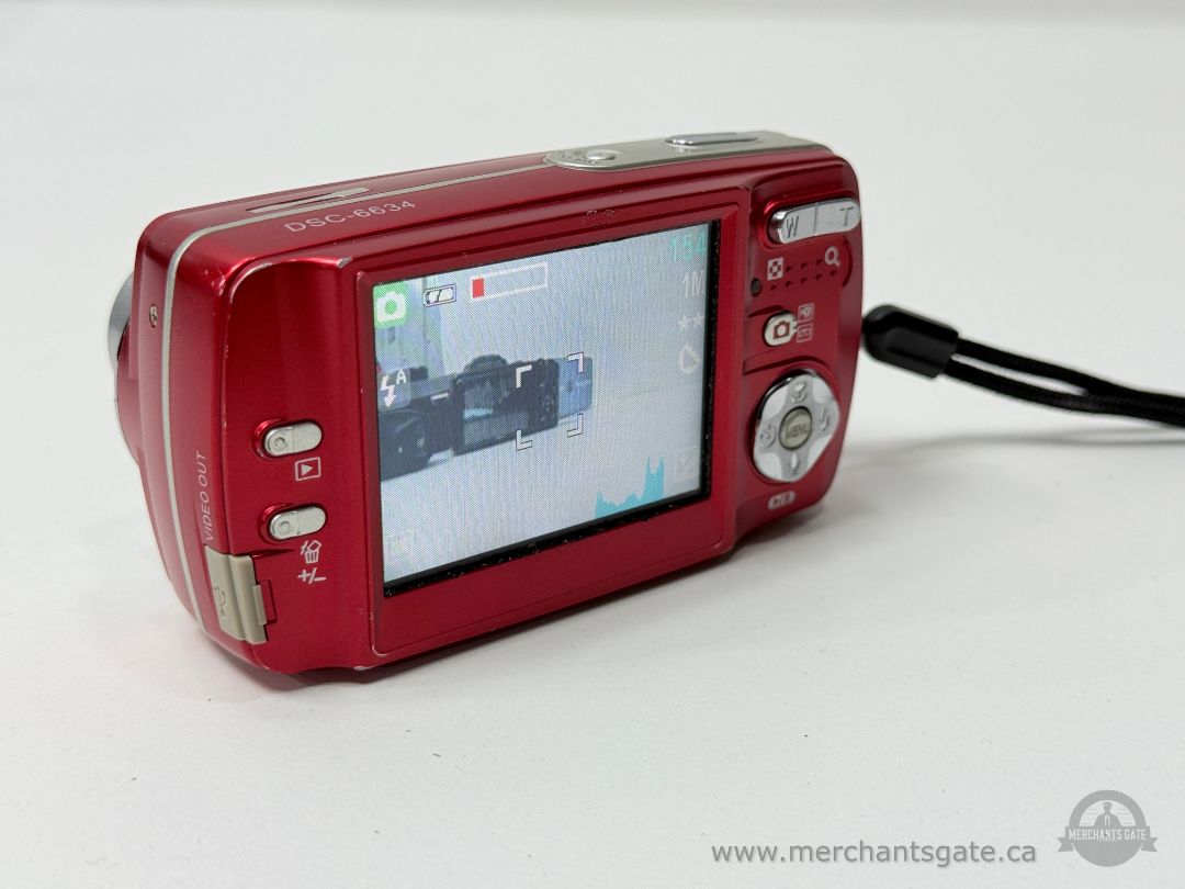 CE R105 Digital Camera 5.0MP Red