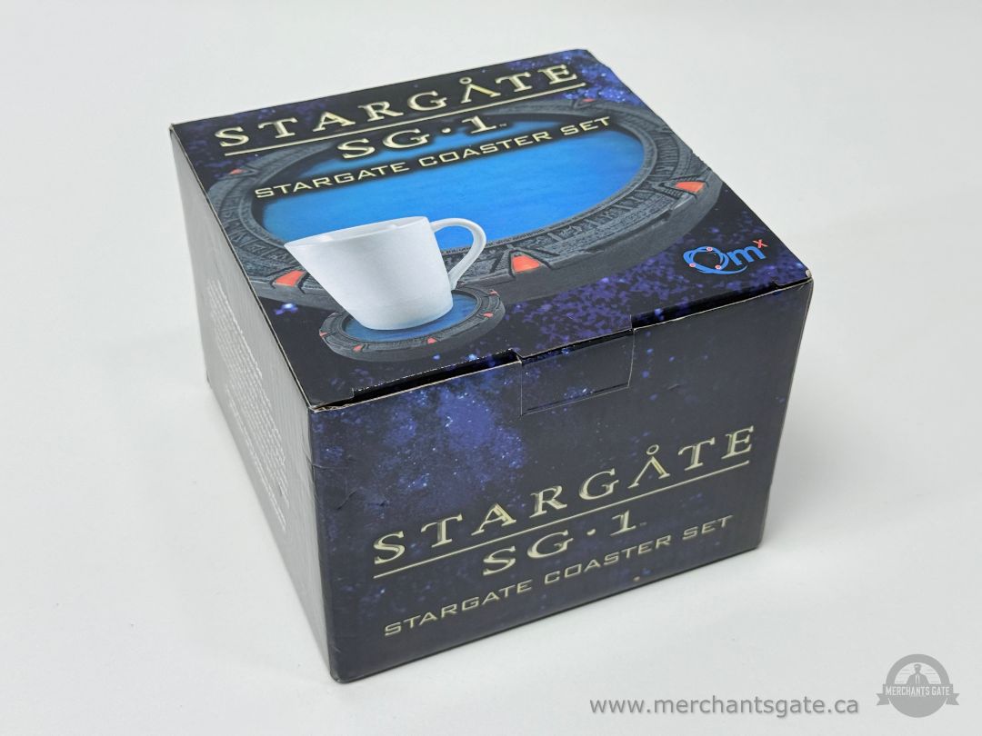 Stargate SG 1 Stargate Coaster Set Collectible Sci Fi TV Series New