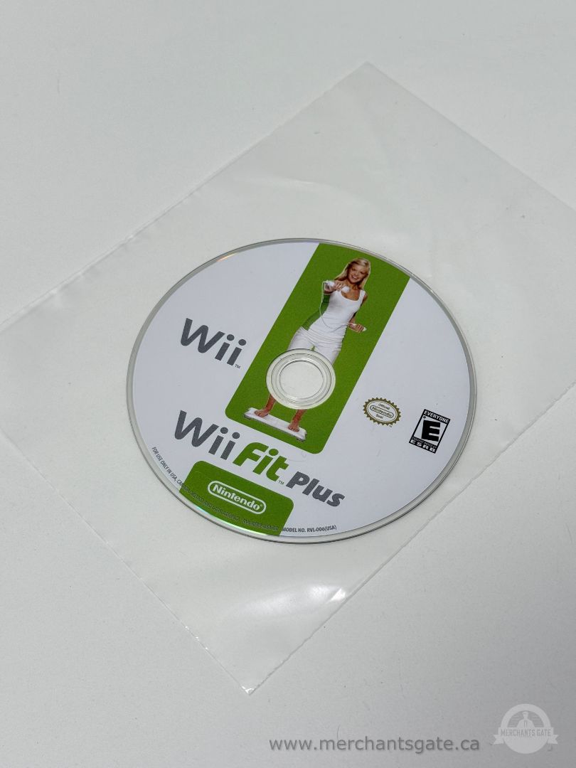 Nintendo Wii Fit Plus Game Disc Only For Nintendo Wii Console