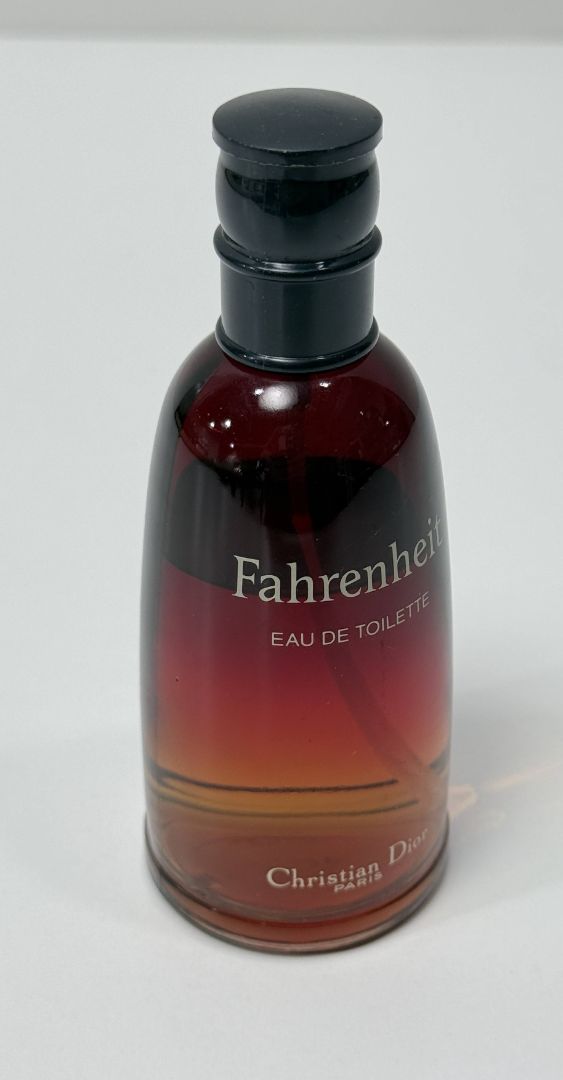 Christian Dior Fahrenheit Eau de Toilette Men’s Cologne 100 ml Bottle – Approx 70% Full