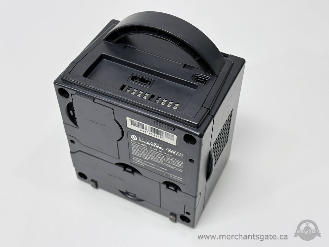 Nintendo GameCube Console DOL-001 Black For Parts Repair As-Is