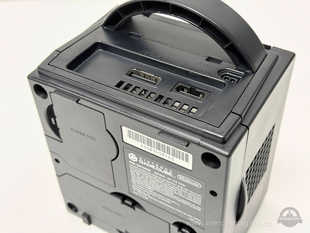 Nintendo GameCube Console Black Model DOL 001 With Digital AV Port Tested Working