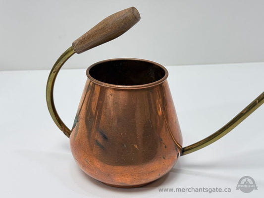 Vintage Tagus Copper Long Spout Watering Can Made in Portugal 14” Length