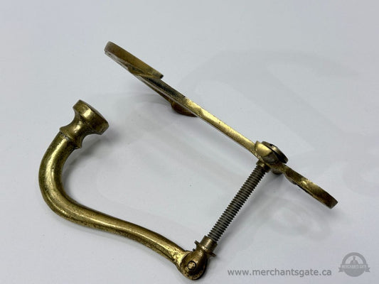 Vintage Brass Ship Anchor Door Knocker Nautical Maritime Hardware