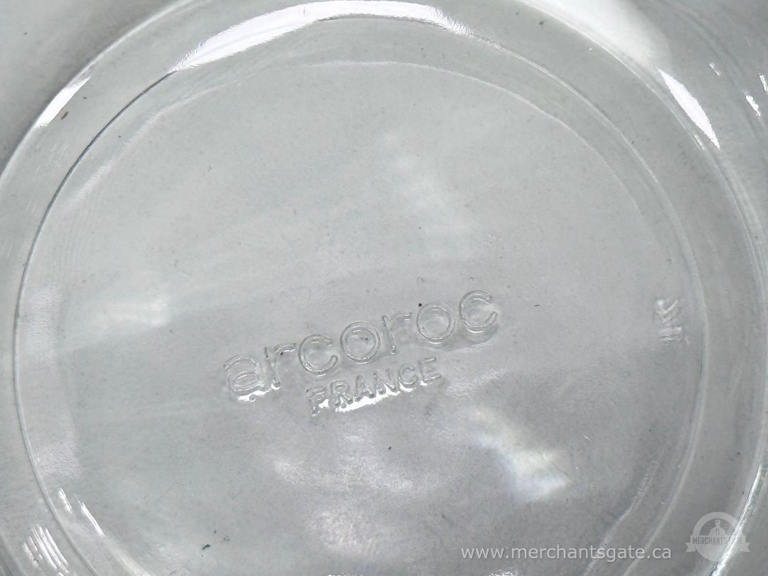 Arcoroc Clear Glass Dessert Bowls Made In France Mixed Sizes Set Of 5