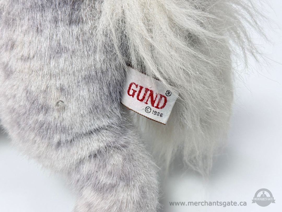 Vintage Gund Plush Horse Gray Stuffed Animal 1986 Soft Toy 14 Inch