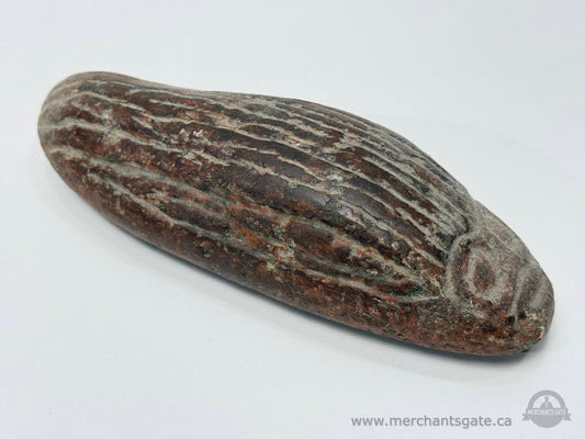 Hand Carved Stone Sculpture Abstract Tribal Style Decorative Art Piece