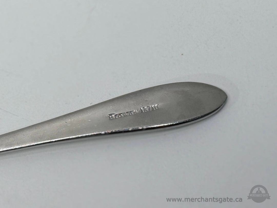Set of 4 Browns 18/10 Stainless Steel Spoons Tapered Handle