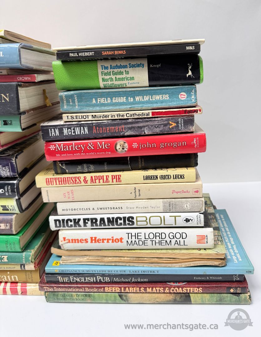 Huge 85-Book Mystery Novel Lot – Dick Francis, P.D. James, Sayers, Christie