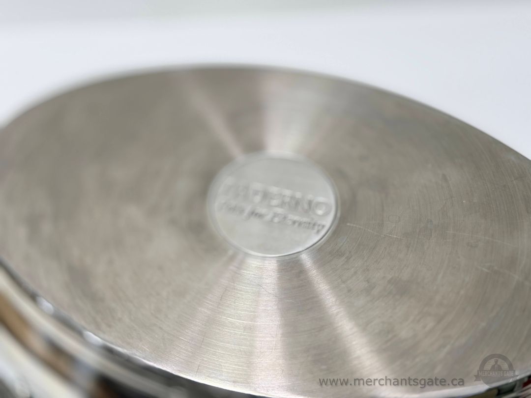 Paderno 18/10 Stainless Steel Roasting Pan with Lid Italian Cookware