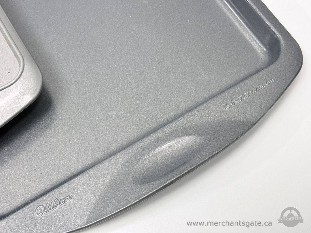 Wilton + Paderno Nonstick Baking Pan Set Muffin Tin and Baking Sheet