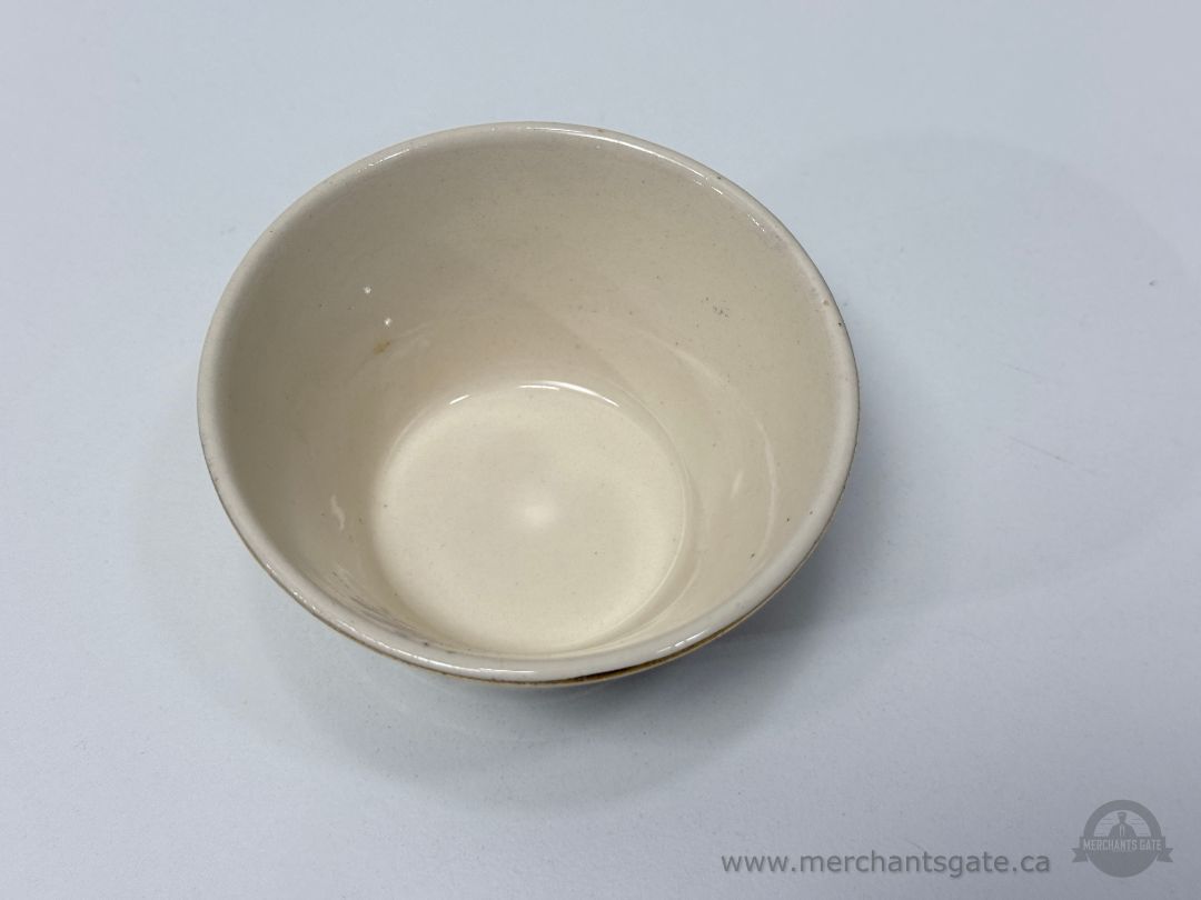 H&K Tunstall Vintage Porcelain Sugar Bowl with Gilt & Fruit Motif