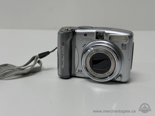Canon PowerShot A720 IS 8.0MP Digital Camera – 6x Optical Zoom