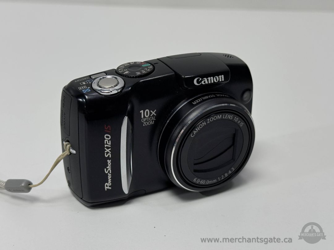 Canon PowerShot SX120 IS Digital Camera – 10x Optical Zoom
