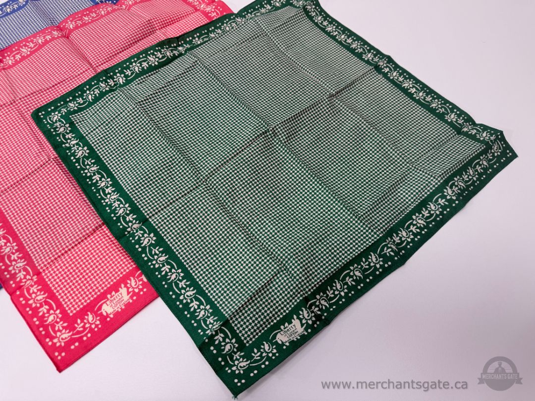 Vintage Liberty of London Square Scarves Lot – 3 Pieces, Made in England