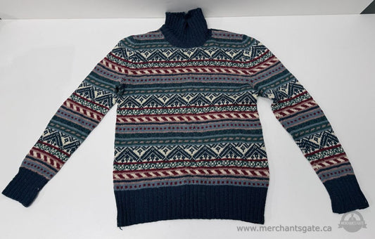 Vintage Knit Sweater Lot of 4 – Alpaca, Fair Isle, Panda & Handmade Crochet (Women’s M est.)