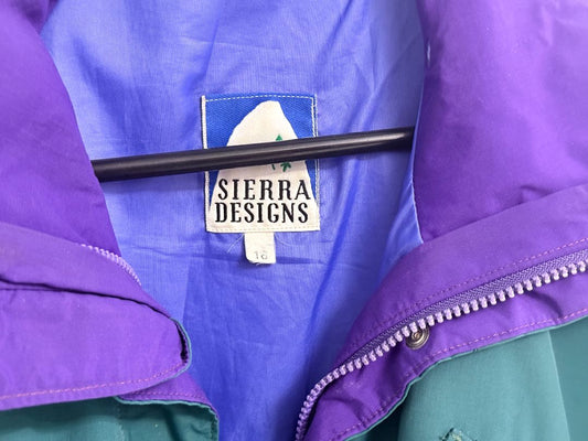 Sierra Designs Gore Tex Jacket Womens Size 16 Made in Canada Waterproof