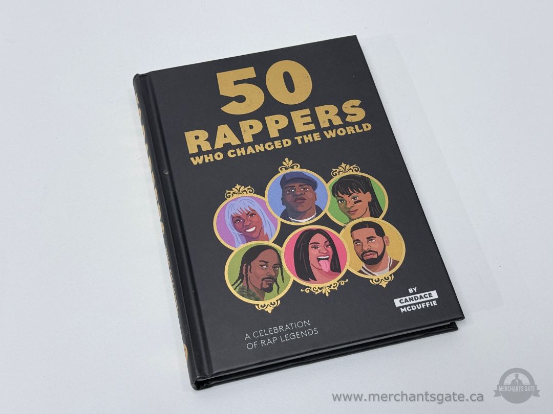 50 Rappers Who Changed the World Candace McDuffie Hardcover Music History Book