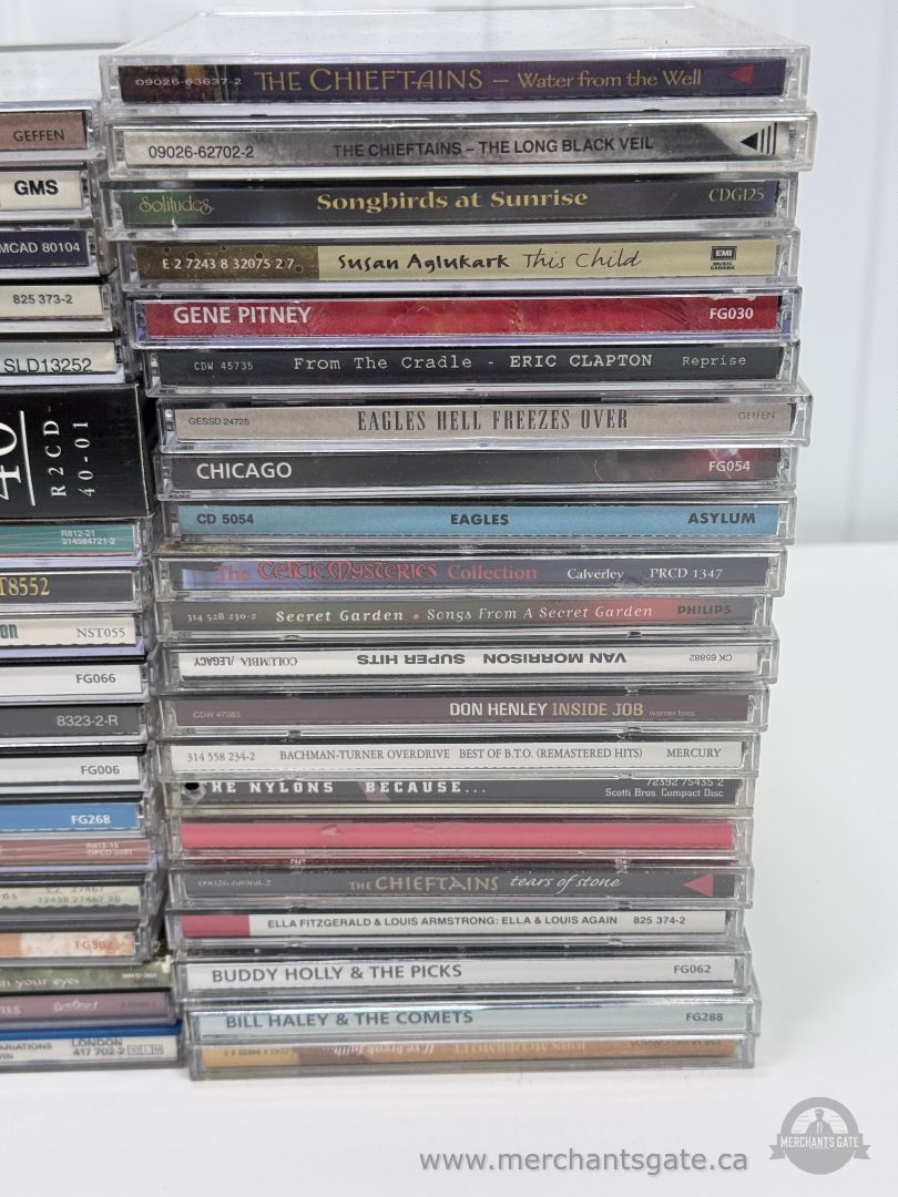 Large Mixed Music CD Lot Classic Rock Jazz Country Soundtracks