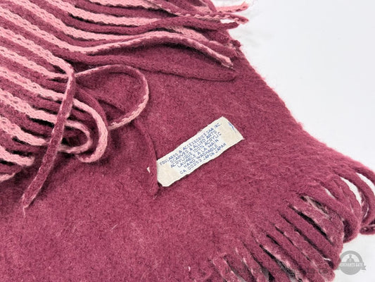 Set of 3 Vintage Scarf Lot Split Wrap Shawl Wool Blend Japan