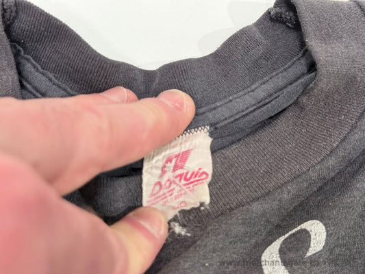 Vintage Evergreen Resort Moose T-Shirt Night Scene Graphic Canada – 1990s