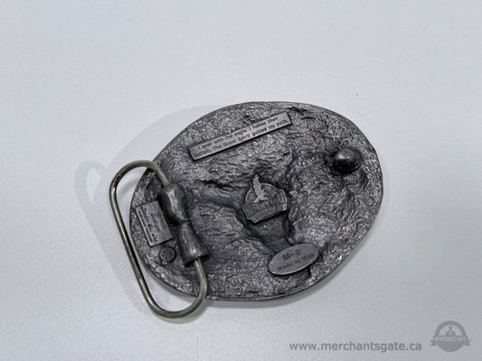 Vintage Buffalo Skull Western Belt Buckle M-8 Made in USA