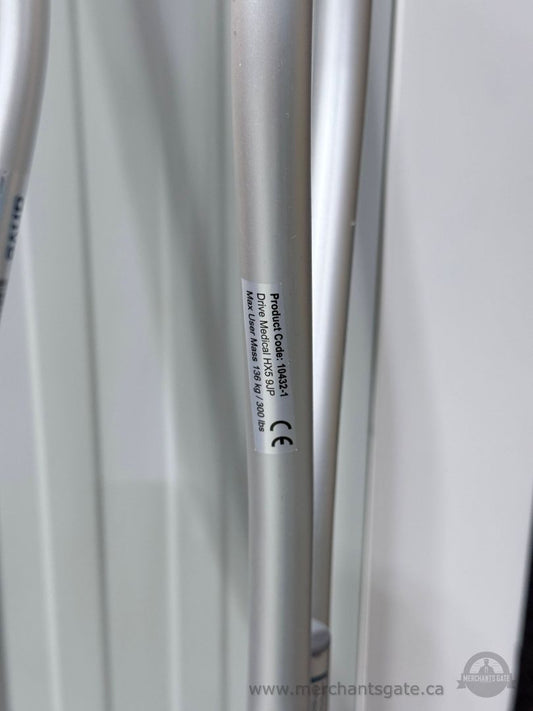 Drive Medical Adjustable Aluminum Crutches Pair 300 lb Capacity