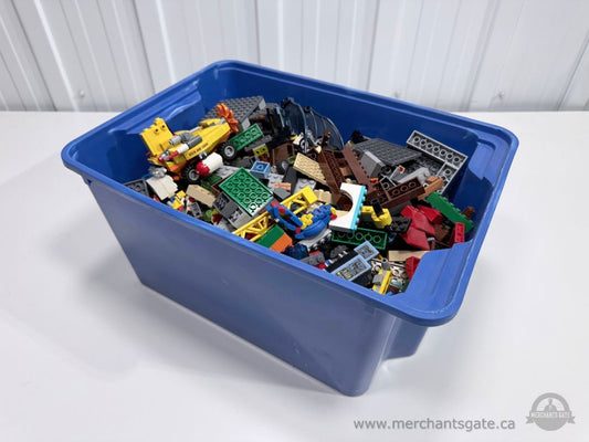 Bulk LEGO Lot 7.4 lbs Mixed Bricks Plates Vehicle Parts Boat Pieces Panels TOTE A