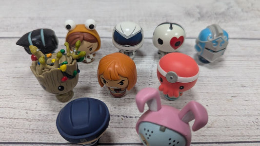 Lot of 10 Random Funko Pop Mini Figurines