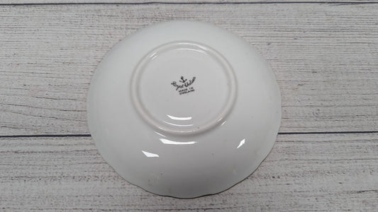 Royal Chelsea Golden Rose Gold Gilt Large Cabbage Rose 5 1/2" Plate