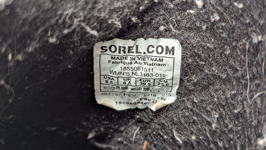 Sorel Winter Carnival Waterproof Snow Boot Lace Up Size 8.5 / Pickup in