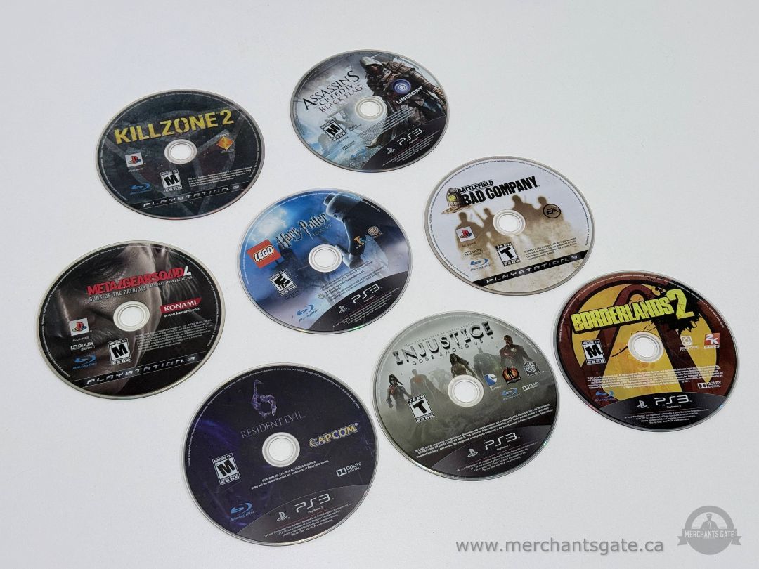 PS3 Game Lot Assorted Titles Discs Only