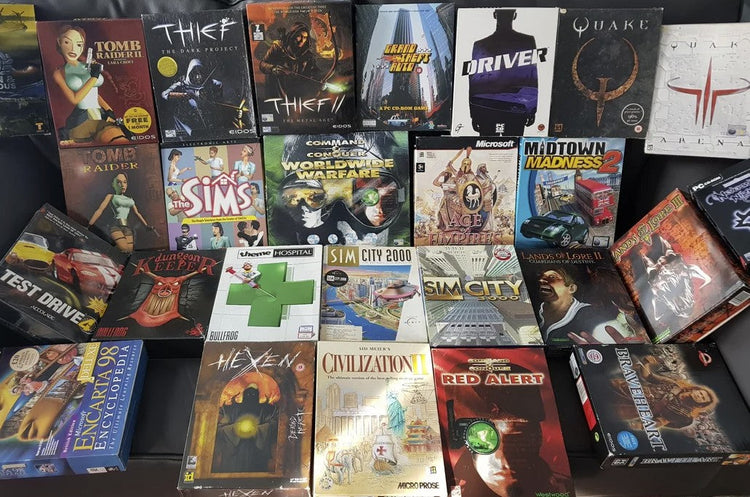 PC Games Collection (Physical Boxed Editions)