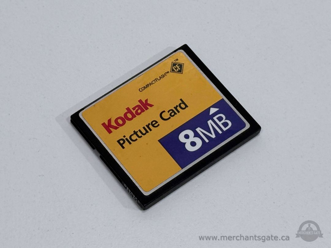 Kodak 8MB CompactFlash CF Memory Card Vintage Digital Camera Storage