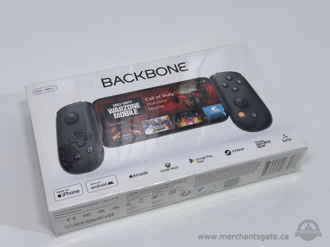 New Backbone One 2nd Gen Mobile Gaming Controller USB C iPhone Android
