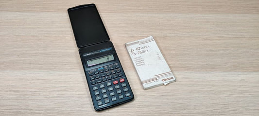 Mint! Casio FX-82 Super Fraction Calculator + Manual