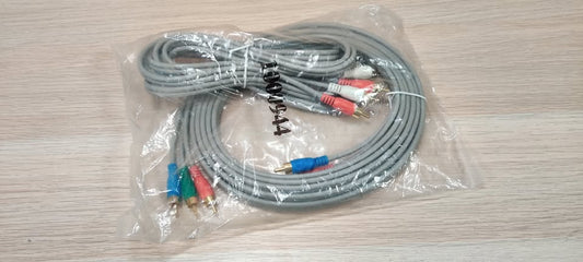 New! Component HD RCA RGB & Audio LR Cables