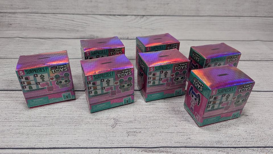 LOT 7 x L.O.L. Surprise Tiny Toys – Collect to Build a Tiny Glamper NIB