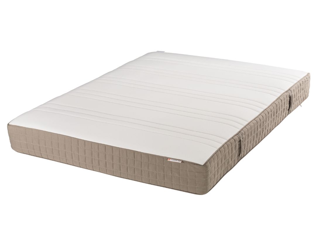 IKEA HAUGESUND King Size Pocket Spring Mattress with Free Topper and Mattress Pad