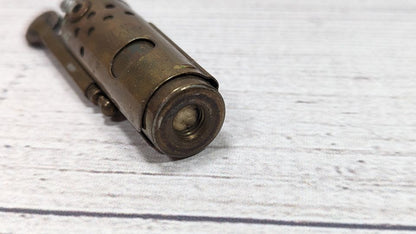 Antique Neverfail Brass WW1 Trench Lighter - Made in Hungary
