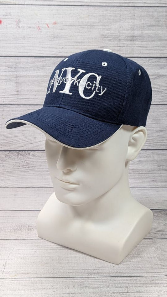 Vintage 2000's NYC New York City Embroidered Hat