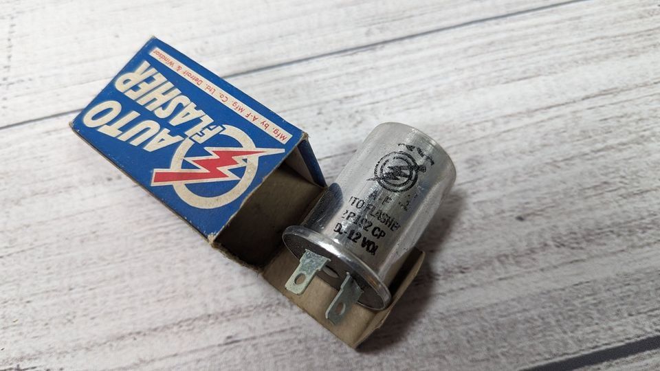 Antique NOS Delta Auto Flasher 192CP 12 Volt