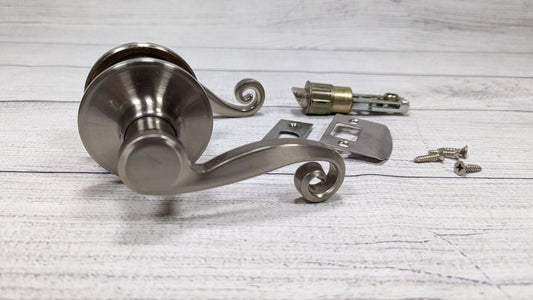 Defiant Savannah Satin Chrome Door Handles