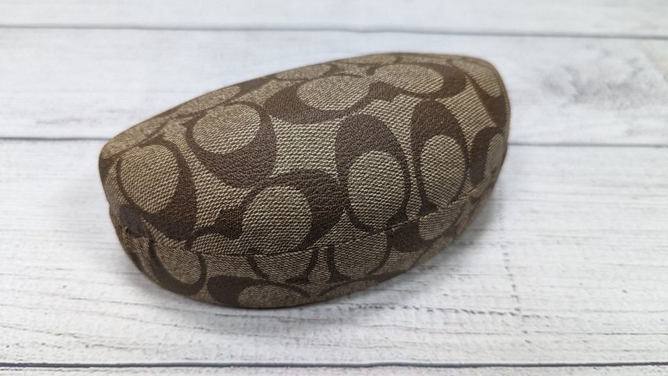 Original Coach Sunglass / Eyeglass Case + Cloth