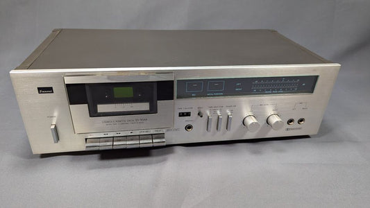 Vintage 80’s Sansui D-95M Stereo Cassette Deck / Tested + Works! / Read Below